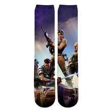 PLstar Cosmos Fashion men women new style 3d socks print  creative socks Cotton long stocking Harajuku unisex Fortnite socks