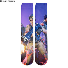 PLstar Cosmos Fashion men women new style 3d socks print  creative socks Cotton long stocking Harajuku unisex Fortnite socks