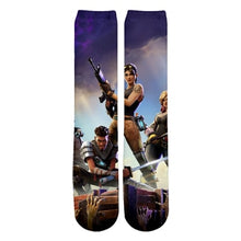 PLstar Cosmos Fashion men women new style 3d socks print  creative socks Cotton long stocking Harajuku unisex Fortnite socks