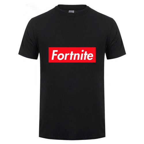 Hot sale Fortnite T-shirt Victory Royale tshirt Fortnite Logo shirt Battle Royale t shirt streetwear suprem Leisure Tee  Camiset