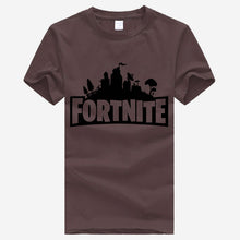 Male fashion clothing high quality cotton tees short sleeve Casual camisetas Sportwear 2018 summer man Fortnite t-shirts Hip Hop