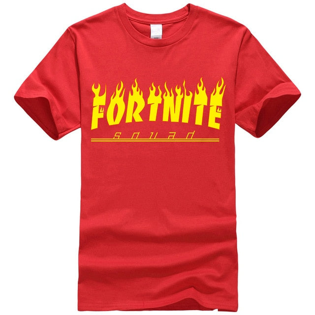 casual fitness hip-hop clothing t shirt Hip Hop Male summer streetwear t-shirts men 2018 Fortnite Casual short sleeve tops tees
