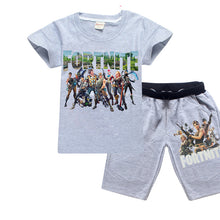 Comfy Loose Pyjama Sets Fortnite Battle Royale pijamas Big Boys Sleepwear Kid Pajamas Set Children Sports Suits Top Tees + Pants