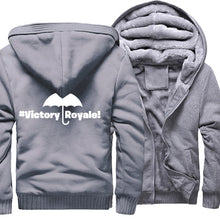 fashion fitness hooded zipper jackets Fortnite 2018 winter wool liner sweatshirts Men harajuku thicken coats man's Fortnite mma