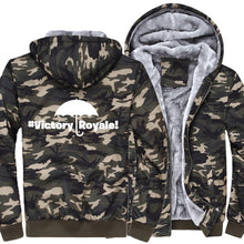 fashion fitness hooded zipper jackets Fortnite 2018 winter wool liner sweatshirts Men harajuku thicken coats man's Fortnite mma