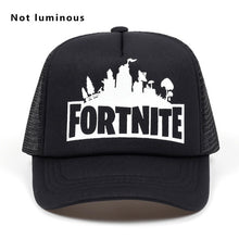 2018 New Snapback  men women Dad Hat Baseball Cap  Fortnite Battle Royale   Noctilucous  Luminous cap  Brand fashion