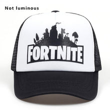 2018 New Snapback  men women Dad Hat Baseball Cap  Fortnite Battle Royale   Noctilucous  Luminous cap  Brand fashion