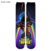 Plstar Cosmos  Hot Game Fortnite Ninja/Fortnite Voyager Space  Socks Men Women high quality 3D print socks  drop shipping