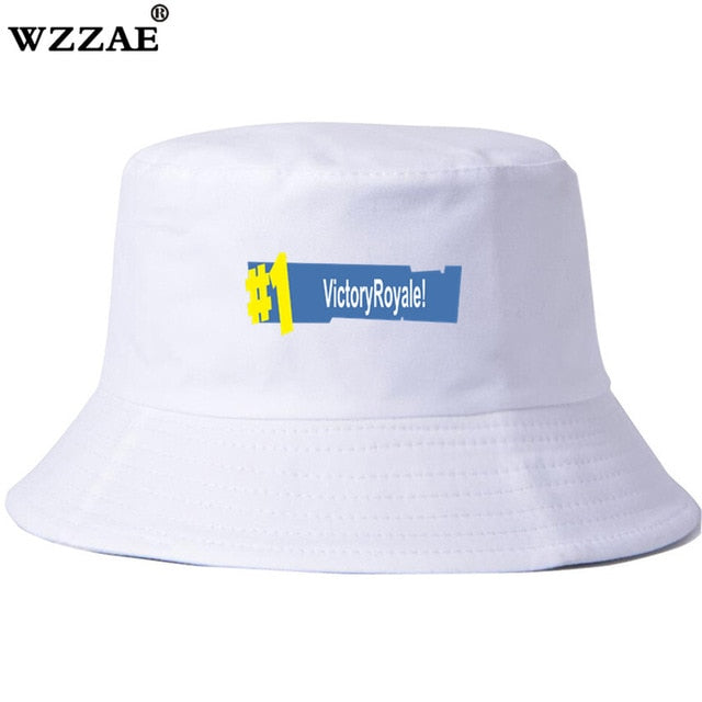 2018 New Desig Fortnite Print Bucket Hat Unisex Fashion Bob Caps Hip Hop Gorros Men Summer Caps Beach Sun Fishing Bucket Hat