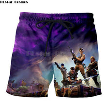 Plstar Cosmos new 3D printed Fortnite men women short pants sport clothes casual beach shorts clothing