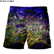 Plstar Cosmos new 3D printed Fortnite men women short pants sport clothes casual beach shorts clothing