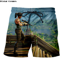 Plstar Cosmos new 3D printed Fortnite men women short pants sport clothes casual beach shorts clothing