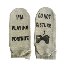 "I'M PLAYING FORTNITE" Socks