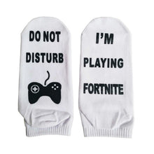 "I'M PLAYING FORTNITE" Socks
