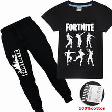 Dgfstm 5-13Yesrs Fortnite Kids Baby Boys Child Summer Clothing Sets Toddler Kids Girls T Shirt Pants Shirt Boutique Pantsuits