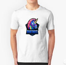 Pkorli Fashion Game Fortnite T-Shirt Men Funny Print Lama T Shirt Male Creative Cool Homme Animal Tshirts Men Tops Clothing Plus
