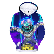 Game Fortnite Lama 3D Print Hoodies Men/Women Hip Hop Streetwear Pullover Jackets Boys Purple Fashion Clothes Harajuku moletom