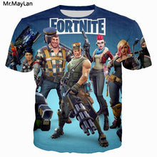 Harajuku Game Fortnite Lama Print 3D T shirt Men/Women Hip Hop Streetwear Tshirt 2018 Summer Boys Kawaii Purple T-shirt Clothes