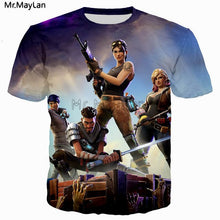 Harajuku Game Fortnite Lama Print 3D T shirt Men/Women Hip Hop Streetwear Tshirt 2018 Summer Boys Kawaii Purple T-shirt Clothes